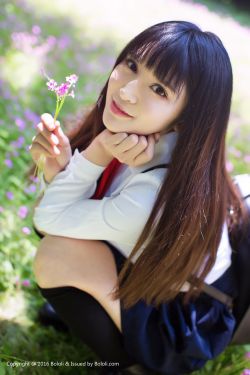 桃花灿烂